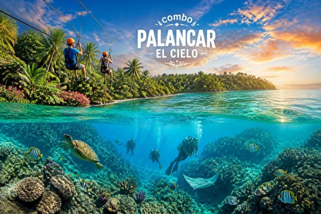 découvrez le combo palancar el cielo, une expérience unique alliant nature exceptionnelle et aventure intense pour des souvenirs inoubliables.