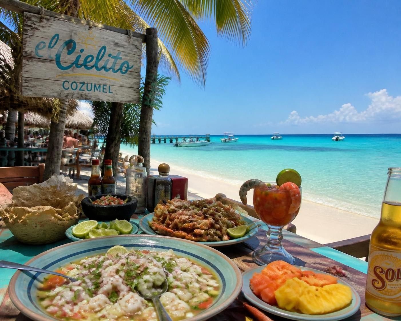 découvrez le ceviche d'el cielito plage à cozumel, une expérience culinaire incontournable alliant fraîcheur et saveurs authentiques dans un cadre paradisiaque.