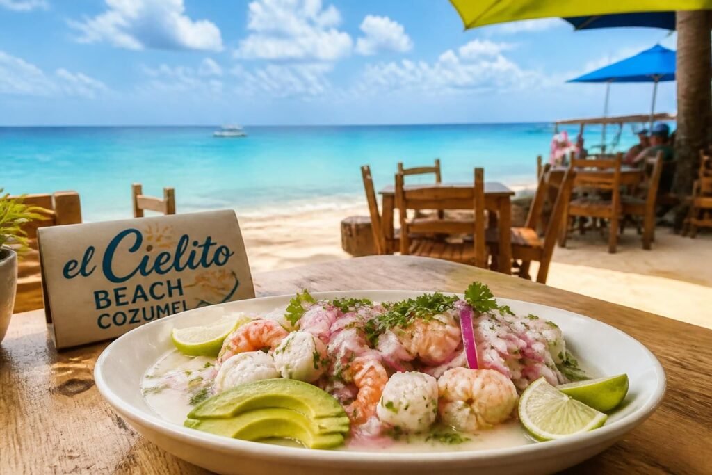 découvrez le ceviche d'el cielito plage à cozumel, une expérience culinaire incontournable mêlant fraîcheur et saveurs authentiques des caraïbes.