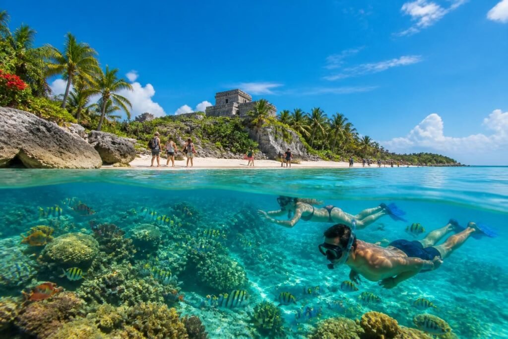 partez pour une excursion inoubliable à l'île de cozumel et explorez les merveilles du paradis mexicain entre plages idylliques, activités aquatiques et paysages à couper le souffle.