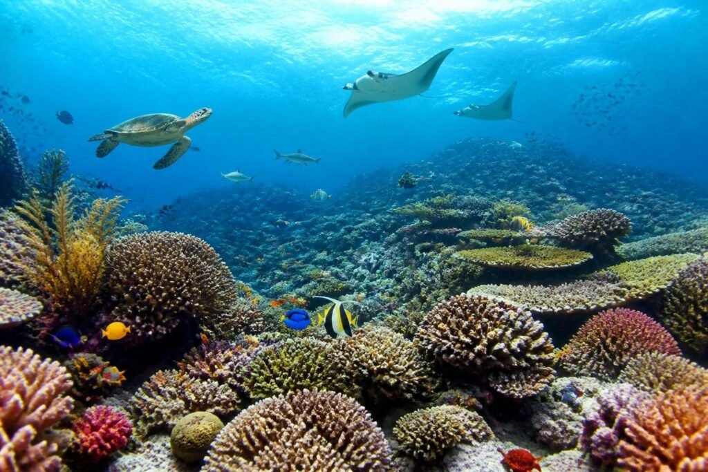 explorez le deuxième plus grand récif corallien du monde et plongez dans un univers sous-marin fascinant rempli de beauté naturelle et de biodiversité exceptionnelle.