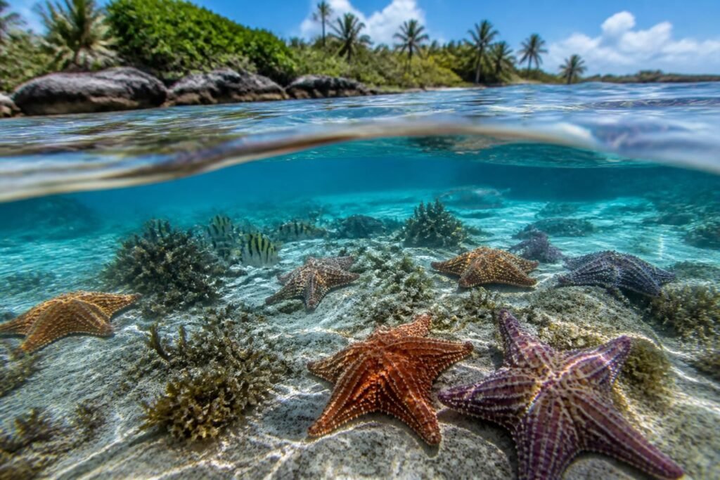 explorez les mystères des étoiles de mer à isla mujeres et vivez une expérience inoubliable au cœur de la nature marine exceptionnelle.