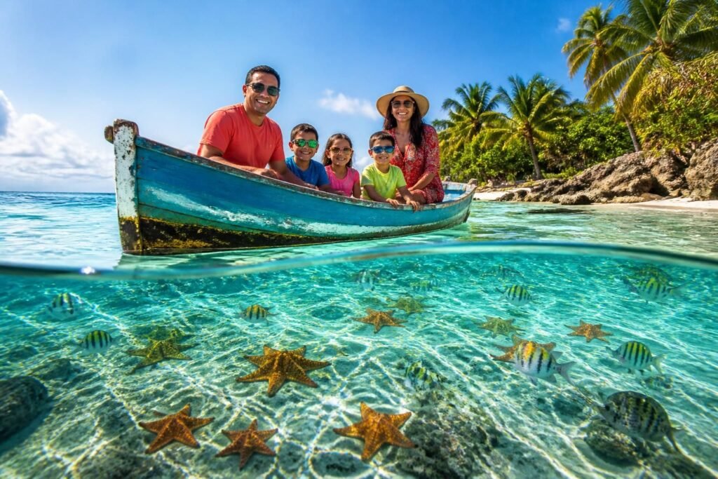 partez en famille pour une excursion inoubliable à el cielo cozumel et découvrez des plages paradisiaques, une faune marine exceptionnelle et des activités adaptées aux enfants.